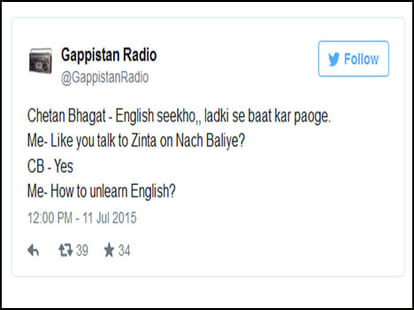 chetan bhagat said bhakts as sexualy frustrated people