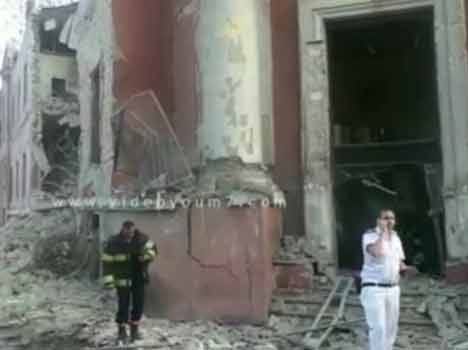 Explosion outside the Italian embassy in Cairo