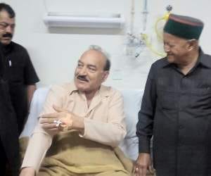 kaul singh thakur admitted in pgi.
