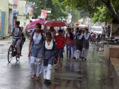 Persistent rain upset normal life