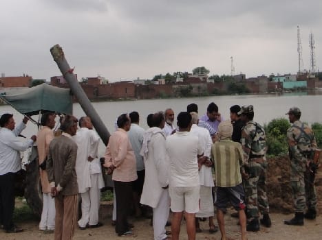 clash between people and army