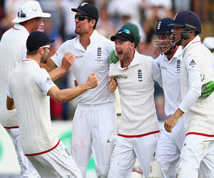 england won first ashes match