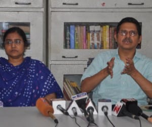 Amitabh Thakur's wife raises questions on allegations.