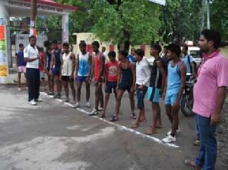 Bu the first race in competition