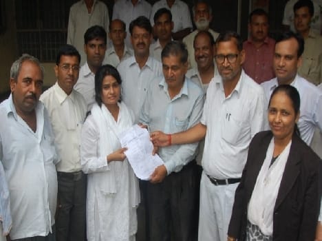Advocates and staff face to face