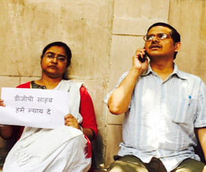 husband's version of Woman who blamed ips Amitabh thakur for rape