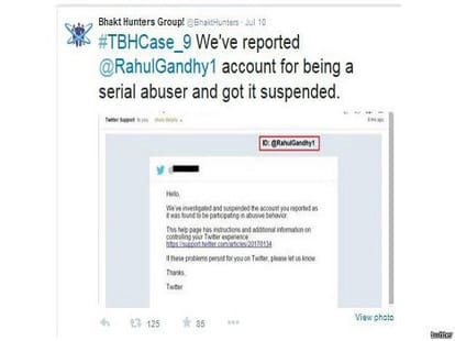 two website are active on twitter against ill accounts