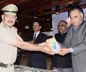 transport minister gs bali launched accident data management system