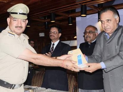transport minister gs bali launched accident data management system