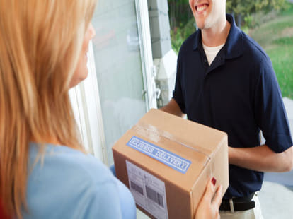 How much cautious are you and your family from delivery boy?