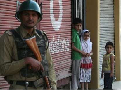kashmir is suffering unrest condition