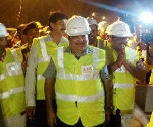 final blast in chenani nashri tunnel in presence of nitin gadkari 