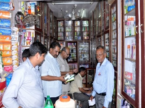 raid on medical stores in mathura