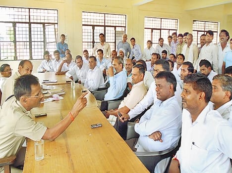 inconclusive talks between lawyers and Officers