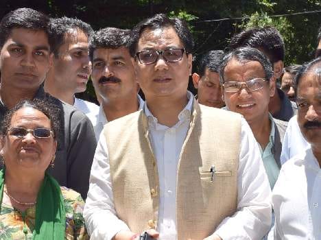 kiran rijiju statement on pandit jawahar lal nehru