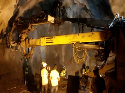 integrated tunnel control system installed in nashri tunnel