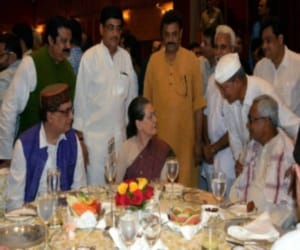 old friends disappeared from the Sonia's party  