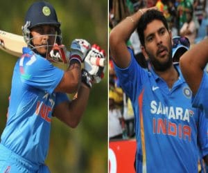 kedar jadhav break yuvraj singh's record