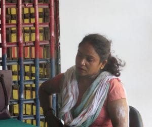 husband attack with acid on his wife