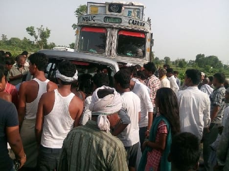 Truck-car collision killed five