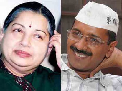 In a crisis situation with Tamil Nadu,  Kejriwal's letter to lalitha