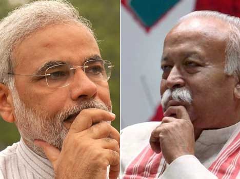 narendra modi government and rss 