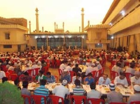 Iftar to get the peace of mind
