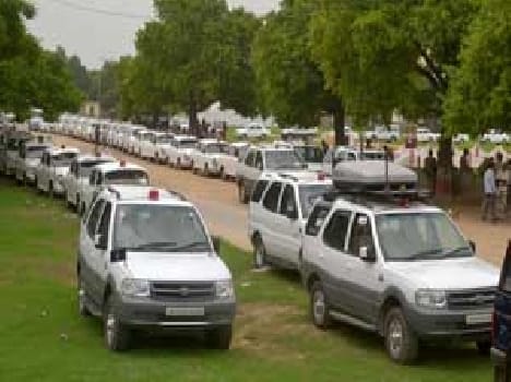 Jam on Cantonment trapped in PMS demo fleet of