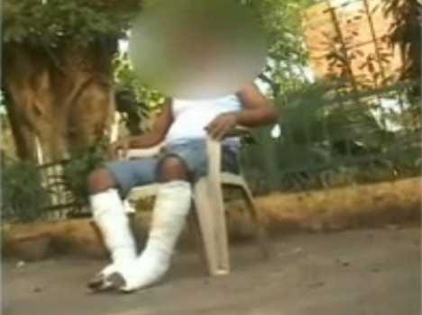 Young woman threw alcohol and forced to build a relationship.
