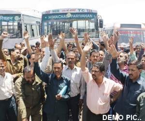 hrtc strike in himachal on 2nd september.