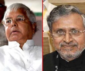lalu is a hanuman who took fire in his own lanka: sushil modi