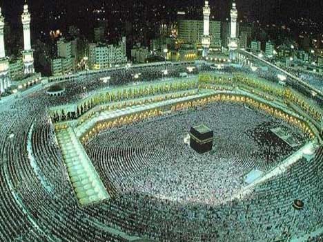 How often resembled a stampede in Mecca