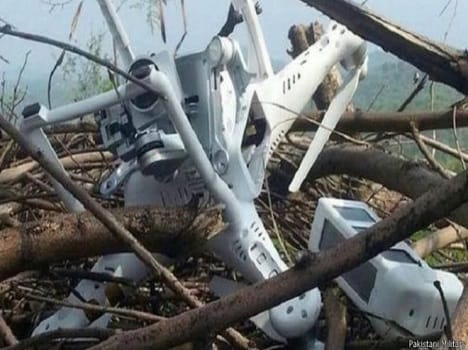 Pakistan claims India sent a spy drone