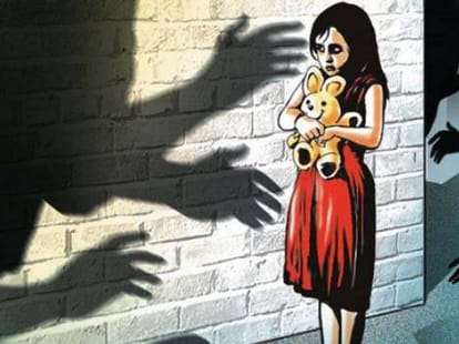 child labour issue, little girl brutally beated by family