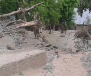cloud cracked in Chhatru, massive destruction one death