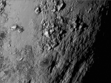 Himalaya like hills found on Pluto