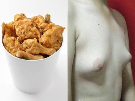 when man grew breasts