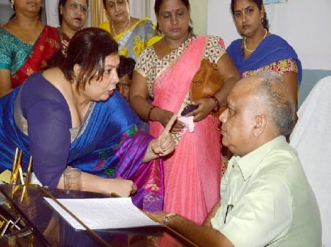 two hospital employee has been suspended after gangrape