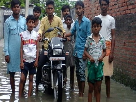 rain water in colony