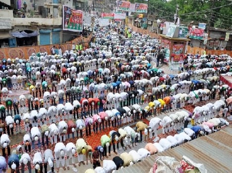 eid cellebration in mathura