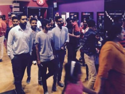 dispute with bouncers during show of bajrangi bhaijan