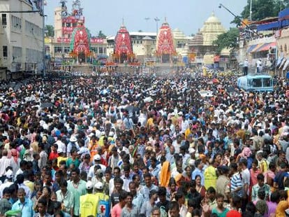 Puri Rath Yatra stampede in two deaths, 10 injured