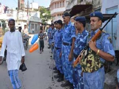 Security tight on eid