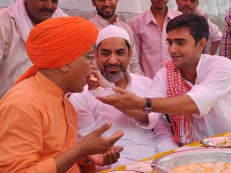 Agnivesh reached in atali faridabad