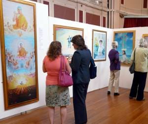 exhibition of 40 artists from all over india in chandigarh