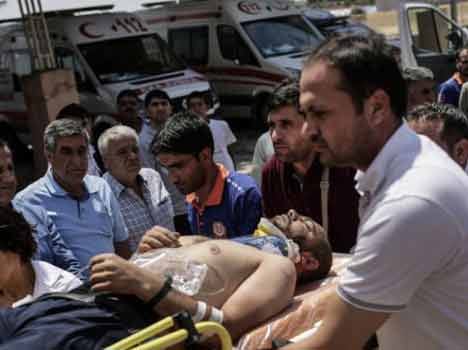 blast in turkey, 27 dead