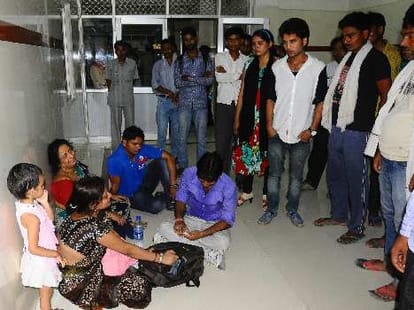A patient died in Ram Manohar Lohia Hospital.