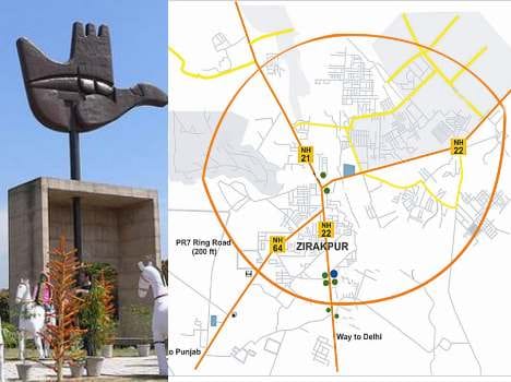 ring road will connect to chandigarh, panchkula, mohali