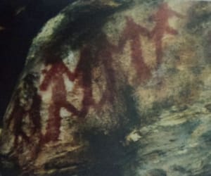 uttarakhand government careless about rock paintings.