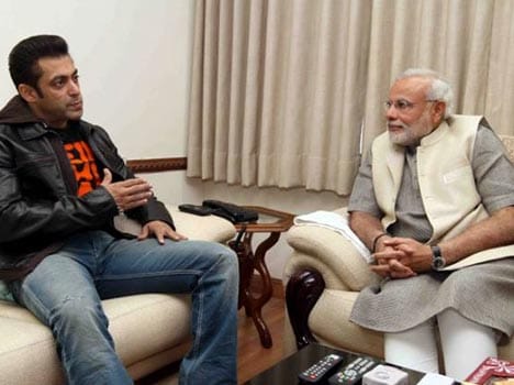 Salman khan about his tweet's to modi